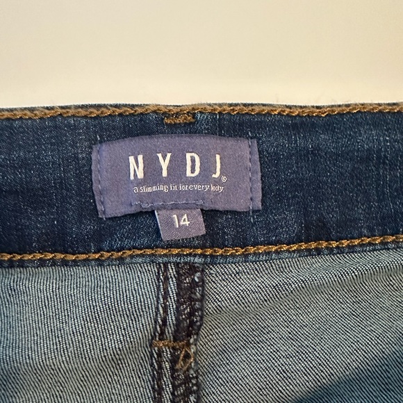 NYDJ size‎ 14 Dark Skinny Jean - Picture 7 of 8